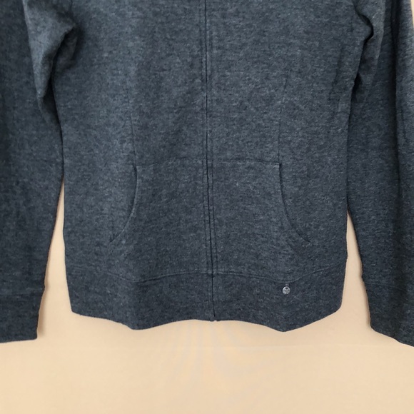 JACOB Open Front Zipper Jacket Size M Color Gray - Picture 6 of 7